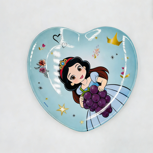 Plato de Melamina con Diseños Creativos Personalizados, Apto para Alimentos, Plato Infantil para <span class=keywords><strong>Desayuno</strong></span>, Pastel y Bocadillos - Product Image 2