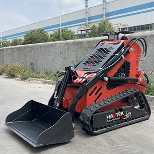 Tassa inclusa <span class=keywords><strong>piccola</strong></span> Skid Steer HAVTEK 360 Versatile Mini Skid Steer Loader con accessori per rastrelli per l'abbellimento - Product Image 6