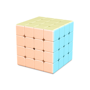 <span class=keywords><strong>MoYu</strong></span> Meilong Macaron <span class=keywords><strong>4x4</strong></span> Cubo de velocidad Rosa aula Cubing juguete para niñas regalo de Navidad cubo mágico educativo en caja - Product Image 2