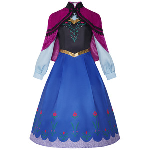 Vestido largo morado de princesa Rapunzel, disfraz de Cosplay para mujer, para fiesta de Halloween, juego de rol, Anime - Product Image 3