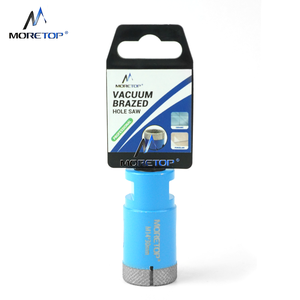 Sierra perforadora soldada al vacío con broca de núcleo de diamante Premium para baldosas de cerámica de porcelana, granito y mármol - Product Image 1