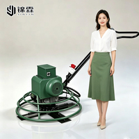 Talocheuse à béton diesel intelligente avec poignée ergonomique pour une finition rapide des sols sur les chantiers commerciaux