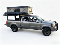 Tente de camping Hiperlion quatre saisons légère pour pick-up, avec système de câblage, panneau MOLLE, une chambre, 170 kg, pour expéditions tout-terrain 4x4