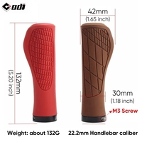 Puños ODI Nuevos para Bicicleta, de Aleación de Aluminio y Gel de Sílice, para Manillar de Bicicleta de Montaña, Ergonómicos, para MTB y BMX