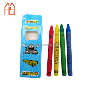 Juego <span class=keywords><strong>de</strong></span> 4 Mini Crayones <span class=keywords><strong>de</strong></span> Colores <span class=keywords><strong>de</strong></span> Alta Calidad para Regalo Promocional Escolar, Impresión y Empaque Personalizados Bienvenidos - Product Image 5