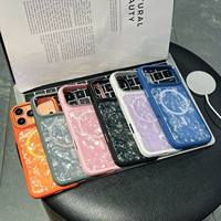 Coque de téléphone magnétique INS de luxe à texture coquillage, antichoc et fine, pour iPhone 18 17 16 Pro Max