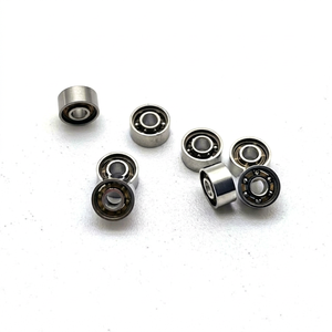 Roulement à billes miniature 1,5x4x2mm 681X à gorge profonde de type ouvert, précision P0, simple rangée, en acier chromé, pour fingerboard C0/C3 - Product Image 1