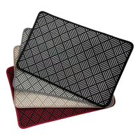 Nouveau produit : Tissu de moquette jacquard hydrofuge en rouleau, 350g, polyester, résistant aux taches, pour salle à manger, couloir, véranda
