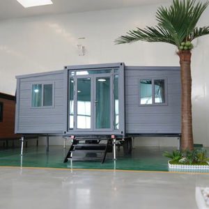 Villa en conteneur extensible de 40 pieds Maison préfabriquée de luxe de 3 chambres à coucher Salle de bain complète Granny Home Houses Container Houses - Product Image 1