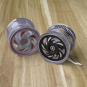 Cadeau promotionnel personnalisé, petit jouet en plastique pour enfants, design de <span class=keywords><strong>roue</strong></span> de pneu lumineuse, yo-yo à roulement, yo-yo lumineux à LED, jouet à bille rotatif - Product Image 2