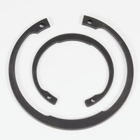 Factory Wholesale Standard DIN 472 Black Oxide Spring Steel Retaining Rings Internal Circlips for Bores and Holes