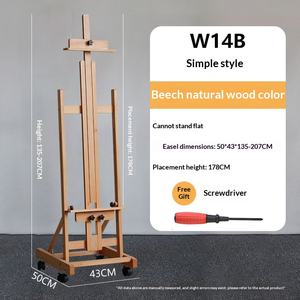 Chevalets de peinture en bois réglables multifonctionnels et durables, tendance du moment - Product Image 6