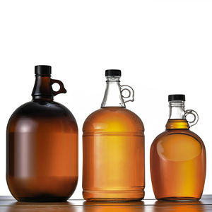 Botellas de Vidrio Vacías de 50 ml, 100 ml, 1 L, 1.5 L, 2 L, 3 L, 4 L, 5 L para Vino de California, Botellas para Envasado de Líquidos, Decantador para Fermentación, Venta al por Mayor - Product Image 1