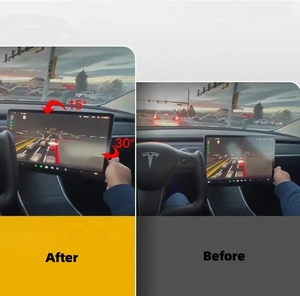 Mise à niveau des accessoires d'intérieur de voiture Kit de montage rotatif pour écran tactile du tableau de bord pour Model <span class=keywords><strong>3</strong></span> Y <span class=keywords><strong>Tesla</strong></span> - Product Image 4