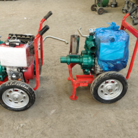 Moteur diesel CHANGFA à refroidissement par air 186 192 pompes à eau à haute levée à course directe d'arbre pour l'irrigation