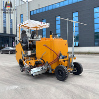 Machine de marquage routier à extrusion thermoplastique à chaud avec moteur diesel Kubota 47 kW