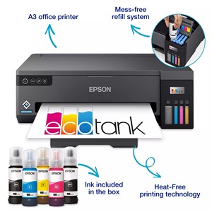 <span class=keywords><strong>Nuova</strong></span> Stampante Inkjet EcoTank L1300 Aggiornata L11058 a 4 Colori <span class=keywords><strong>A3</strong></span> <span class=keywords><strong>A3</strong></span>+ per Design Grafico, Compatibile con Epson L11050, per Sublimazione - Product Image 4