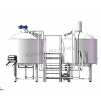 Équipement de vinification 2000L Brasserie Machine de fabrication entièrement automatique