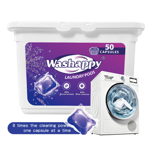 Perles de <span class=keywords><strong>lessive</strong></span> parfumées à la lavande aux enzymes naturelles, à parfum longue durée, avec stérilisation et élimination des acariens - Product Image 1