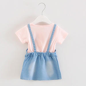 Vente en gros de vêtements pour enfants, nouveaux modèles, ensembles de vêtements, chemises pour enfants et robes en jean pour filles - Product Image 2