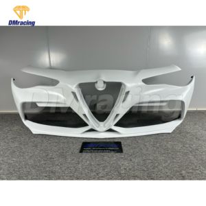Parachoques delantero de fibra de vidrio estilo Gtam para <span class=keywords><strong>Alfa</strong></span> Romeo Giulia Kit de carrocería - Product Image 3