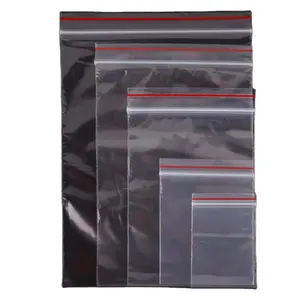 152Mm X 229Mm Grip Seal Bags Clear Hersluitbare Grip Afdichtingen Plastic Ritssluitingszakken
