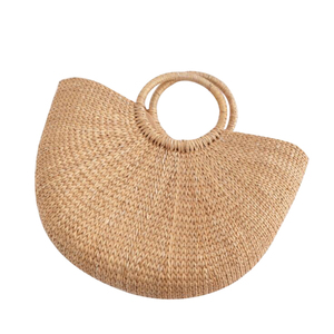 Tas Tangan Buatan Tangan Wanita, Tas Tangan Tote Rumput Laut Jerami - Product Image 2