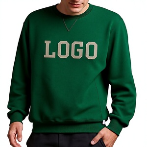 Nuevas Sudaderas de Moda Personalizadas con Logotipo Frontal Impreso, de Forro Polar para Hombre, Ecológicas, de Primera Calidad, Cuello Redondo y Manga Larga - Product Image 1