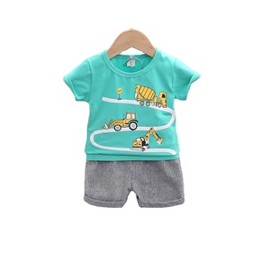 Vêtements pour enfants en gros, vêtements en coton pour bébés, t-shirts en coton pour enfants, ensembles pour bébés garçons - Product Image 1