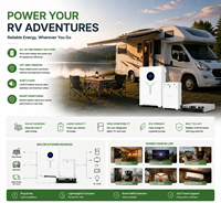 Batterie LiFePO4 51,2 V 300 Ah 15,36 kWh pour système de stockage d'énergie solaire résidentiel (ESS) avec BMS intelligent IP54, stock UE