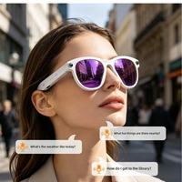 Lunettes intelligentes de cyclisme M88 Pro pour hommes et femmes avec caméra 5MP, batterie 290 mAh, connexion Wi-Fi, vidéo, photo et traduction IA