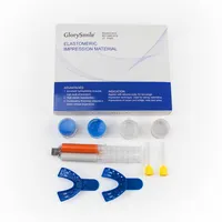 Высококачественный набор стоматологических оттисков для использования в клинике, популярный легкий корпус, силиконовый материал для оттиска, частный логотип