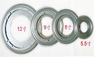 Plato Giratorio Moderno de Hierro de 12 Pulgadas/300 mm/304 mm para Mesa de Comedor, Uso en Exteriores - Product Image 4