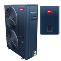 R32 wifi contrôle air/eau onduleur cc complet technologie EVI pompe à chaleur LKH-30CHW/VES
