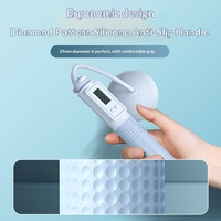 Corde à sauter lestée intelligente sans fil en ABS pour adultes, double usage, pour fitness à domicile, personnalisable