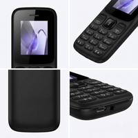 OEM 1.77-2G Dual SIM Dual Straight Bar Button Classic Backup Feature Phone 3 in 1 Murah Radio Fm Tipe-Rendah Type-C Tanpa Kamera BT FM