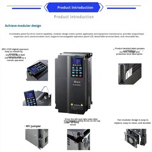 CP2000 ของแท้ สามเฟส 380V 7.5KW-37KW โหมดควบคุม ไม่มี  จีนแผ่นดินใหญ่ CP2000 380V สามเฟส CP2000 - Product Image 5