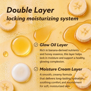 Suero Facial Personalizado de Doble Capa BDRN, Crema Humectante con Efecto Piel de Cristal, Miel y Plátano, PDRN, Ceramida Láctea - Product Image 5