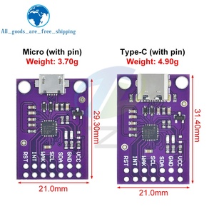 CP2112 لوحة تصحيح الأخطاء الصغيرة/النوع-ج وحدة USB إلى I2C لاردوينو - Product Image 2