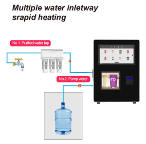 Nueva Máquina Expendedora de Autoservicio de Proteína en Polvo y Café con Pantalla Táctil de 18.5 Pulgadas para Gimnasio, Tratamiento de Agua, Operación 24/7 - Product Image 5