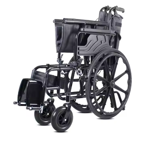 Silla de Ruedas Manual Ligera y Ancha de Acero al Carbono para Personas Mayores, Silla de Ruedas Manual de Rehabilitación para Discapacitados - Product Image 6