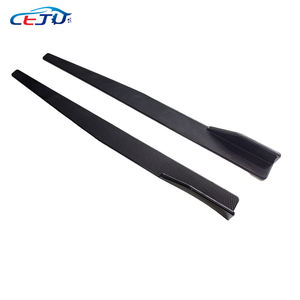 กระโปรงกันชนด้านข้างรถสีดำ ABS แบบมันวาวสำหรับ Toyota <span class=keywords><strong>Corolla</strong></span> AURIS <span class=keywords><strong>altis</strong></span> <span class=keywords><strong>GR</strong></span> <span class=keywords><strong>Sport</strong></span> Prestige E210 Suzuki swace 2020-2025 - Product Image 3