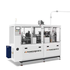 10-40 Oz Papieren Bekermachine Papierkom Machine Op Maat 50-180 Stuks/min Snelle Volledige Automatisering Snelle Papierbekermachine