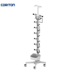 Chariot de pompe d'injection midray SP3, chariot de pompe d'injection de capitaine Med chariot de pompe d'injection 6 + 2 canaux chariot médical chariot d'injection - Product Image 4