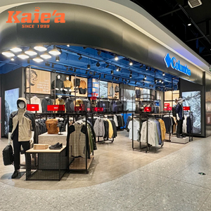 Decorazione del negozio di abbigliamento in metallo di moda, nuovo stile di abbigliamento negozio al dettaglio Design Design da vetrina - Product Image 1