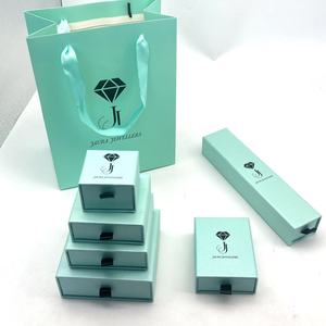 Sparkling Pearlescent Jewelry Drawer Box - Divided Trays for Organized Storage, Premium <b>Material</b> to Protect Precious Jewelry - Product Image 4