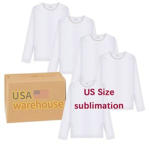 <b>Shirts</b> <b>Long</b> Sleeve Polyester Us Size Blank <b>Men</b> <b>T</b>-<b>Shirts</b> Unisex Custom Printing <b>T</b> <b>Shirt</b> <b>for</b> Sublimation - Product Image 1