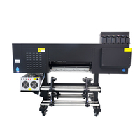 Imprimante UV DTF 60 cm, imprimante à jet d'encre à plat UV DTF, imprimante à plat à rouleaux UV DTF 60 cm, imprimante de film adhésif AB