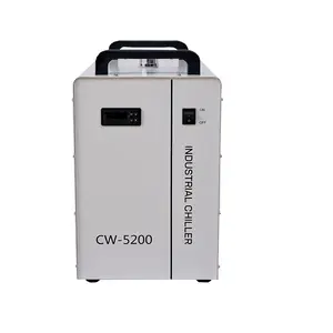 CW5200 CW5202 tabung Laser, pendingin air industri untuk mesin pemotong pengukir Laser CO2 80w 100w 130w 150w