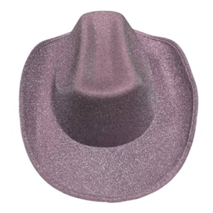 Sombrero de Vaquero Personalizado HKZB con Brillantina, Estilo Occidental, Sombrero de Vaquera Brillante para Despedida de Soltera, Festival - Product Image 2